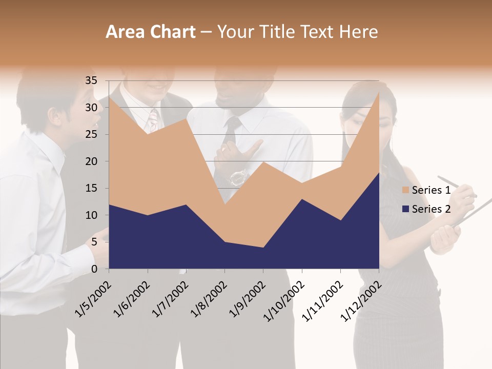 Female White Background PowerPoint Template