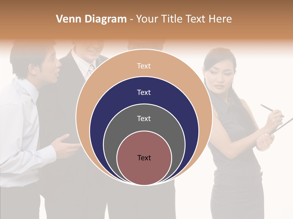 Female White Background PowerPoint Template