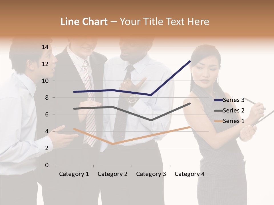Female White Background PowerPoint Template