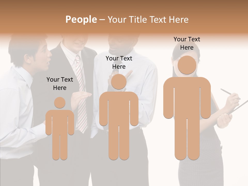 Female White Background PowerPoint Template