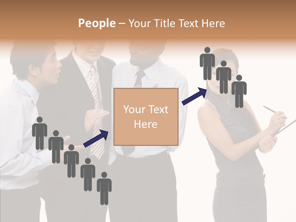 Female White Background PowerPoint Template