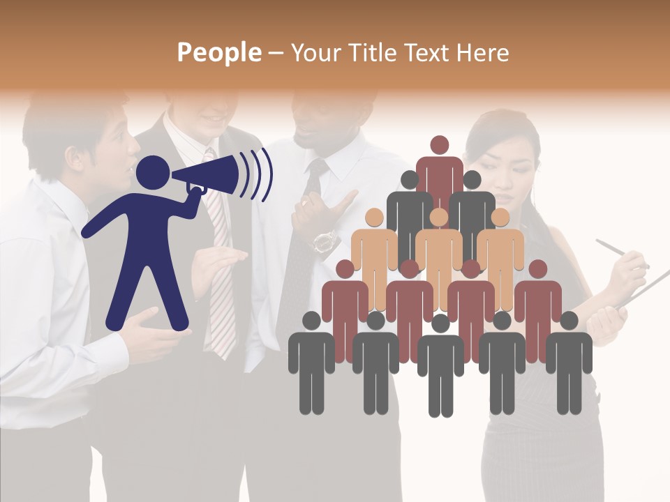 Female White Background PowerPoint Template