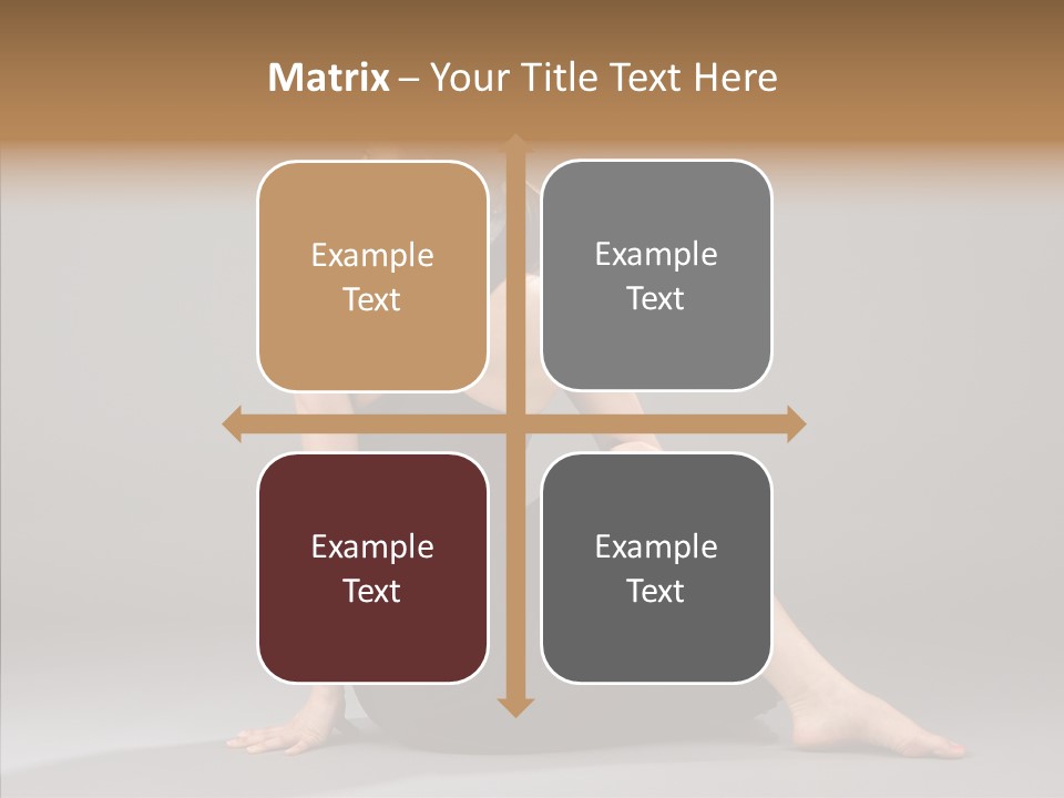 Helping Hand Elderly Caregiver PowerPoint Template