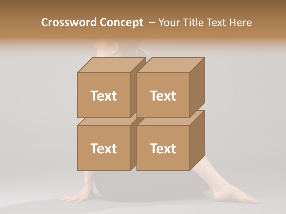 Helping Hand Elderly Caregiver PowerPoint Template