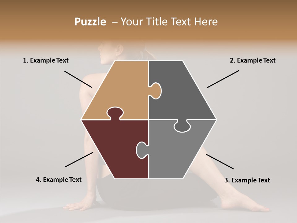 Helping Hand Elderly Caregiver PowerPoint Template