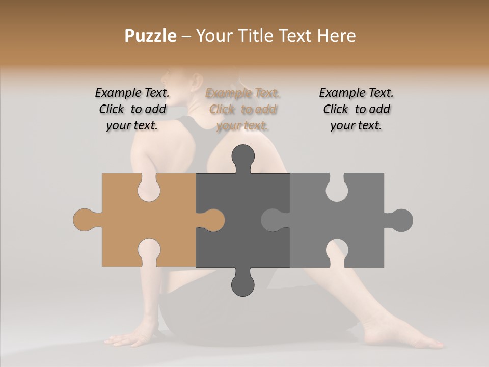 Helping Hand Elderly Caregiver PowerPoint Template