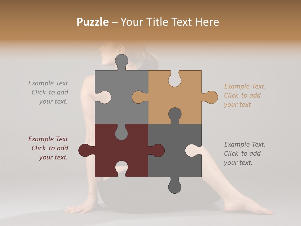 Helping Hand Elderly Caregiver PowerPoint Template