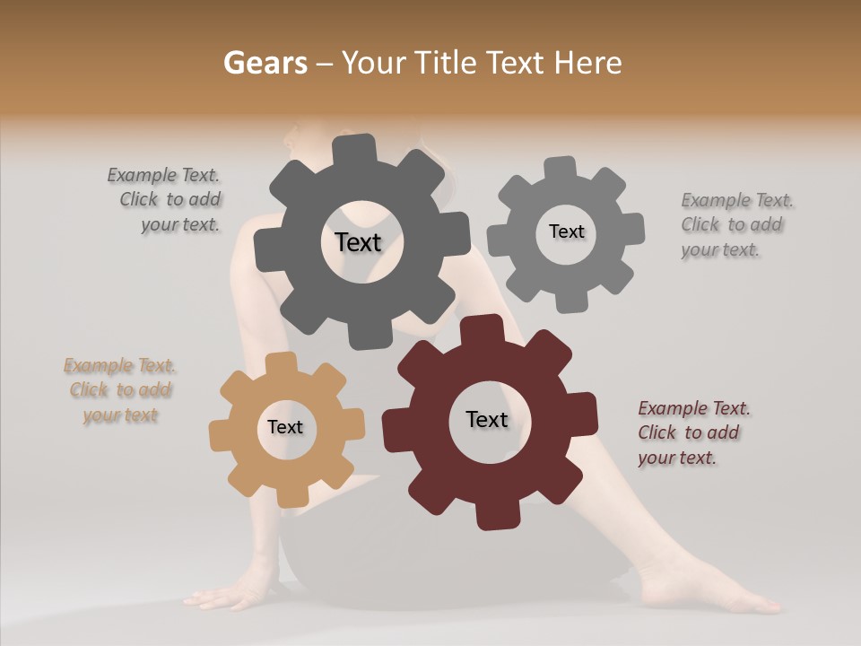 Helping Hand Elderly Caregiver PowerPoint Template