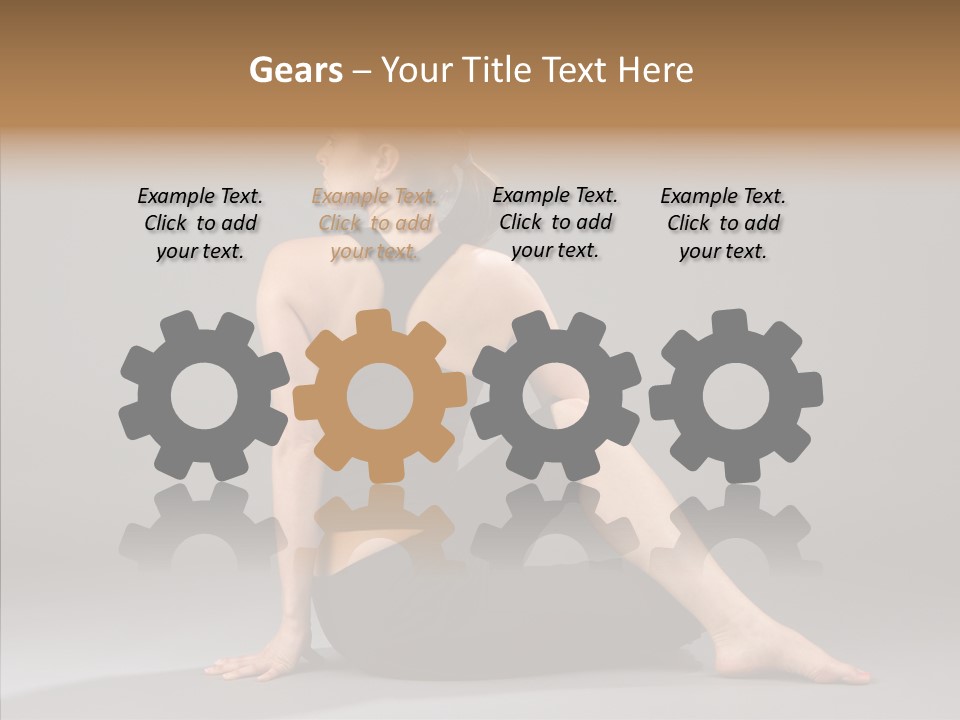 Helping Hand Elderly Caregiver PowerPoint Template