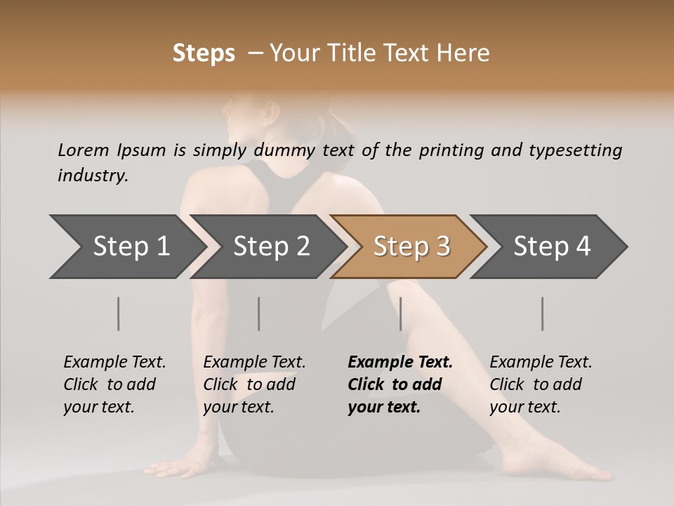 Helping Hand Elderly Caregiver PowerPoint Template