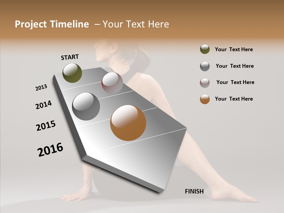 Helping Hand Elderly Caregiver PowerPoint Template