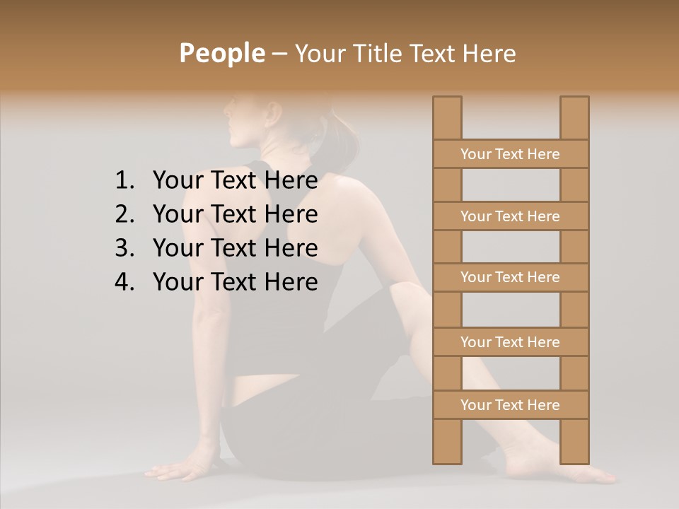 Helping Hand Elderly Caregiver PowerPoint Template