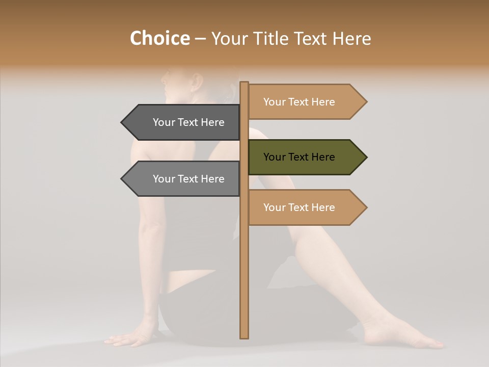 Helping Hand Elderly Caregiver PowerPoint Template