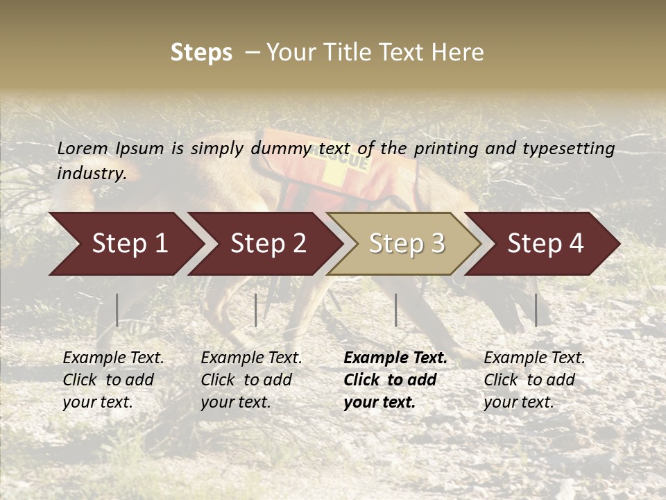 Senior  Elderly Touching PowerPoint Template