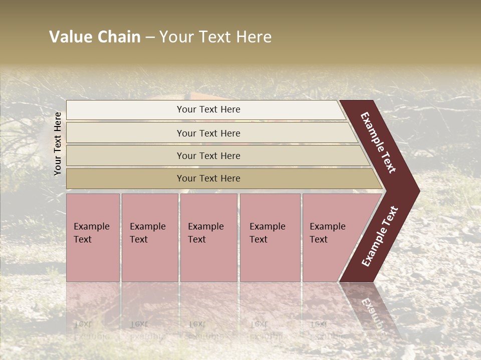 Senior  Elderly Touching PowerPoint Template