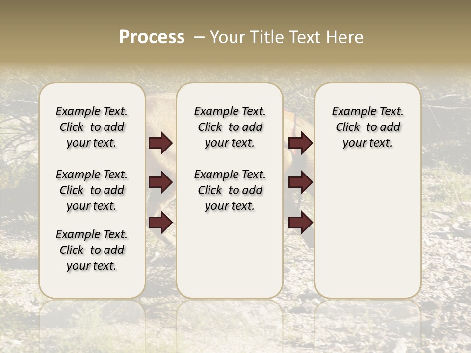 Senior  Elderly Touching PowerPoint Template
