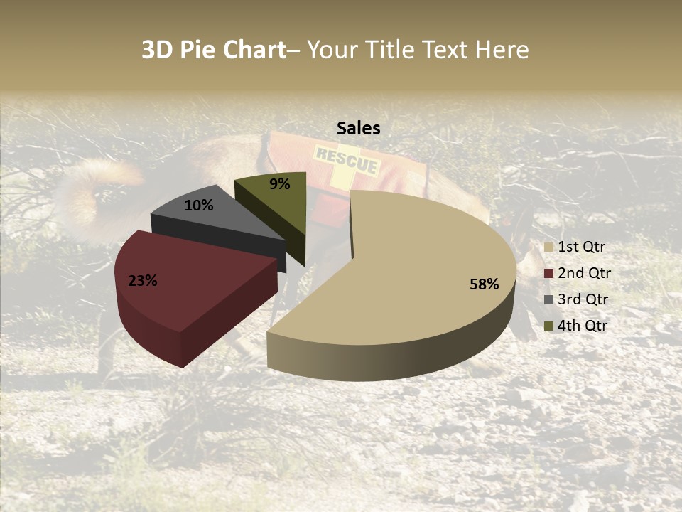 Senior  Elderly Touching PowerPoint Template