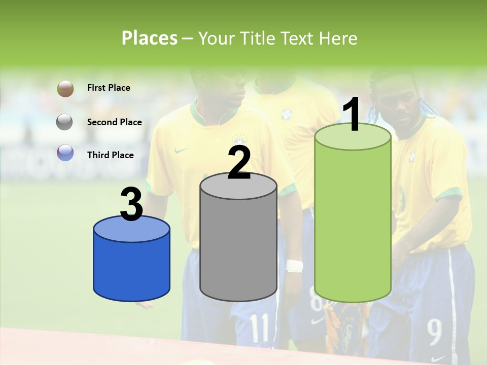 Touching White Background Close Up PowerPoint Template