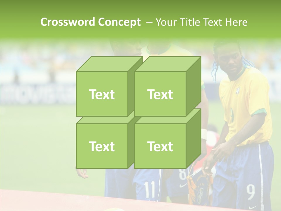 Touching White Background Close Up PowerPoint Template