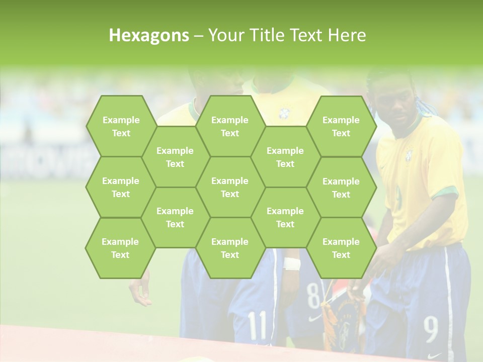 Touching White Background Close Up PowerPoint Template