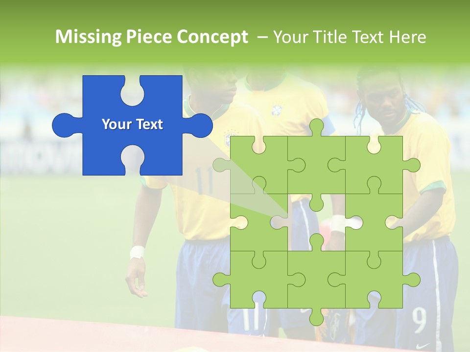 Touching White Background Close Up PowerPoint Template