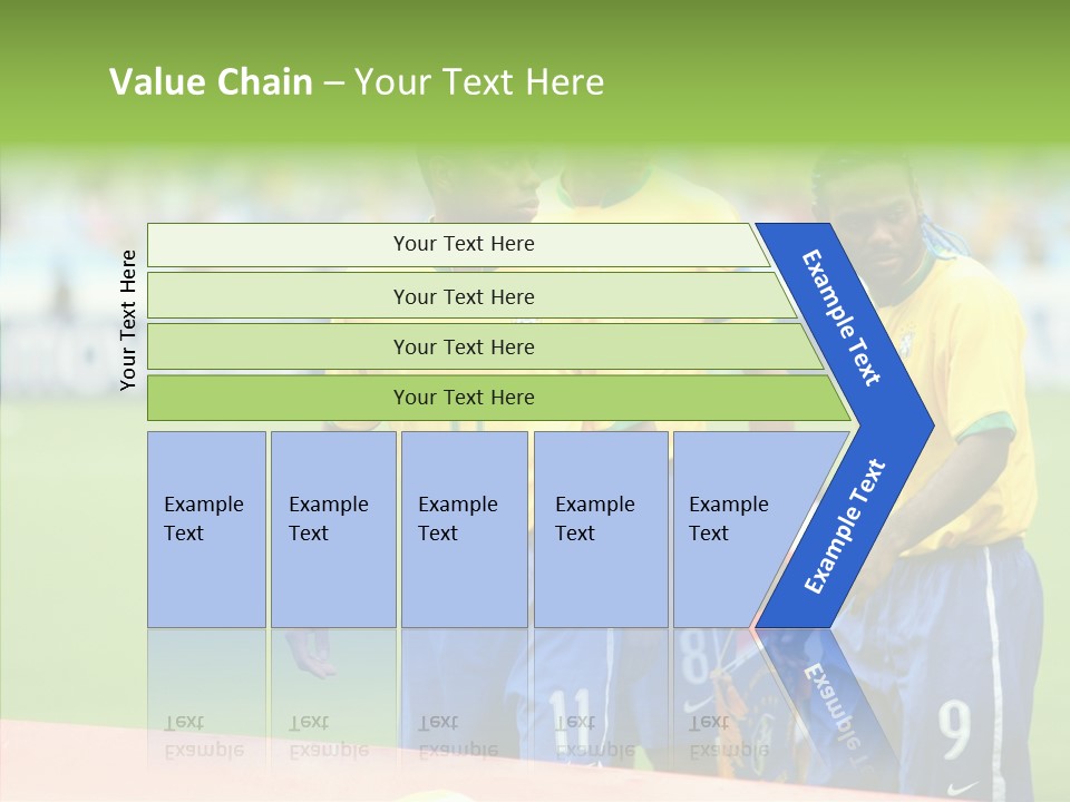Touching White Background Close Up PowerPoint Template