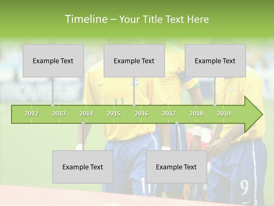 Touching White Background Close Up PowerPoint Template