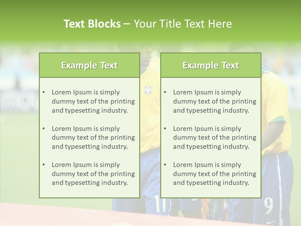 Touching White Background Close Up PowerPoint Template