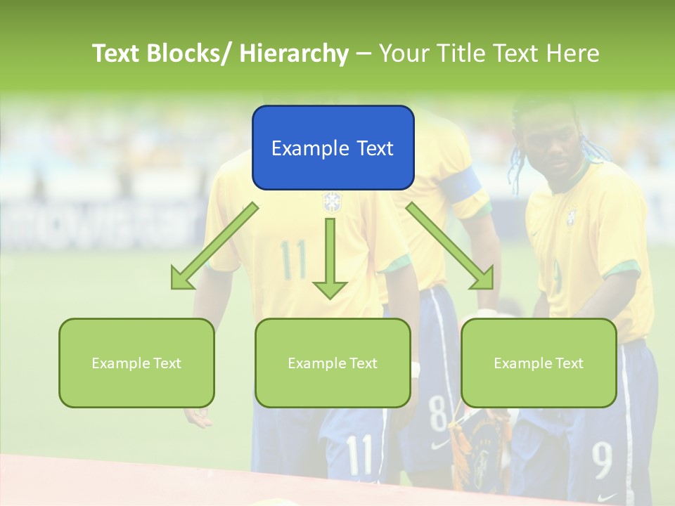 Touching White Background Close Up PowerPoint Template