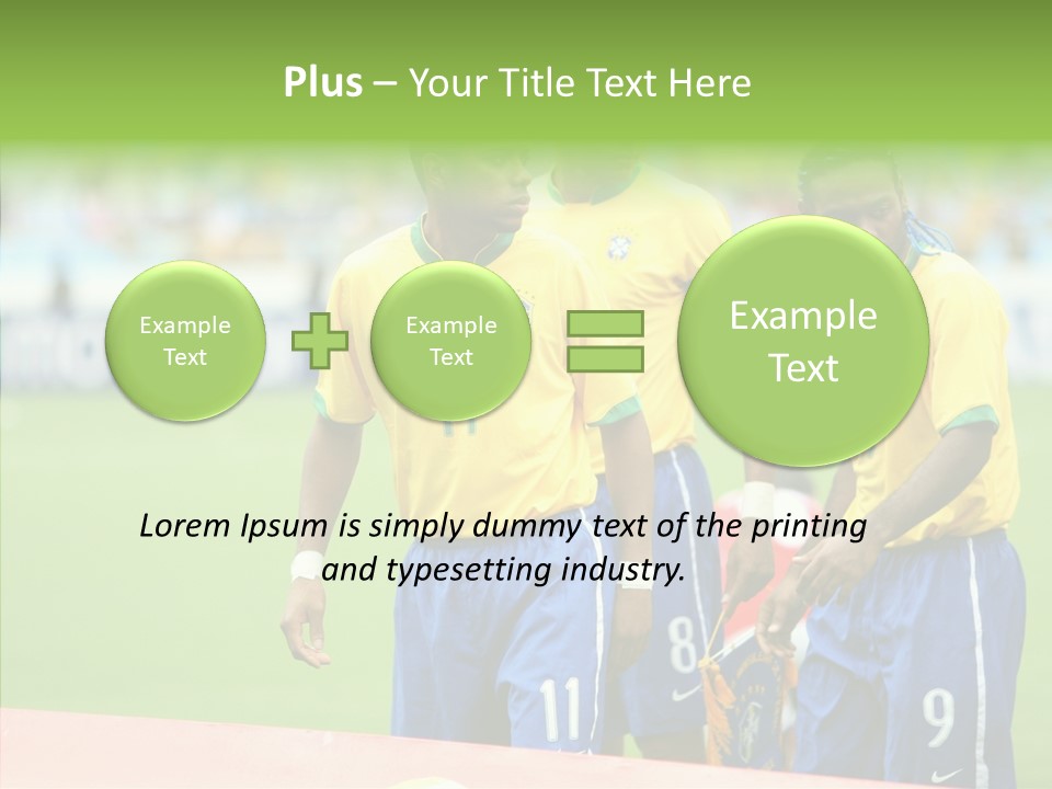 Touching White Background Close Up PowerPoint Template