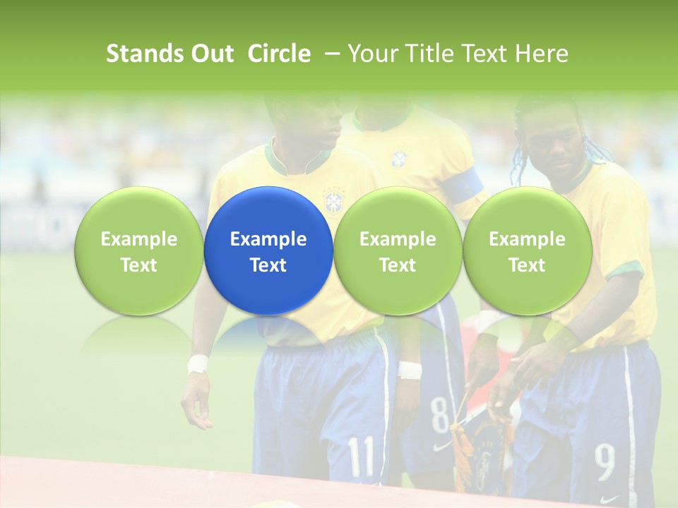 Touching White Background Close Up PowerPoint Template