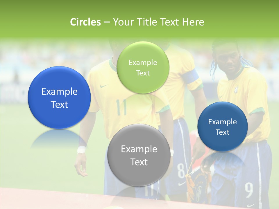 Touching White Background Close Up PowerPoint Template