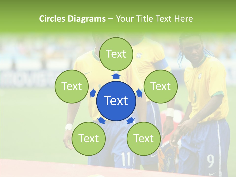 Touching White Background Close Up PowerPoint Template