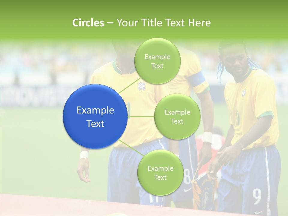 Touching White Background Close Up PowerPoint Template