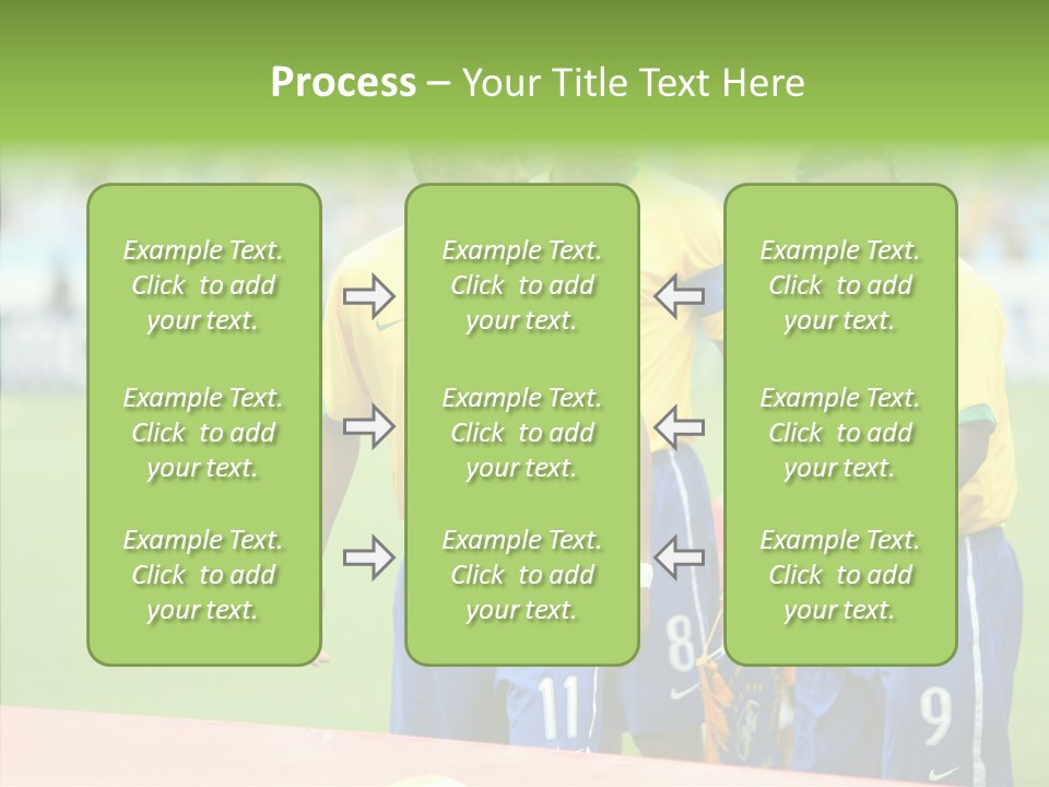 Touching White Background Close Up PowerPoint Template