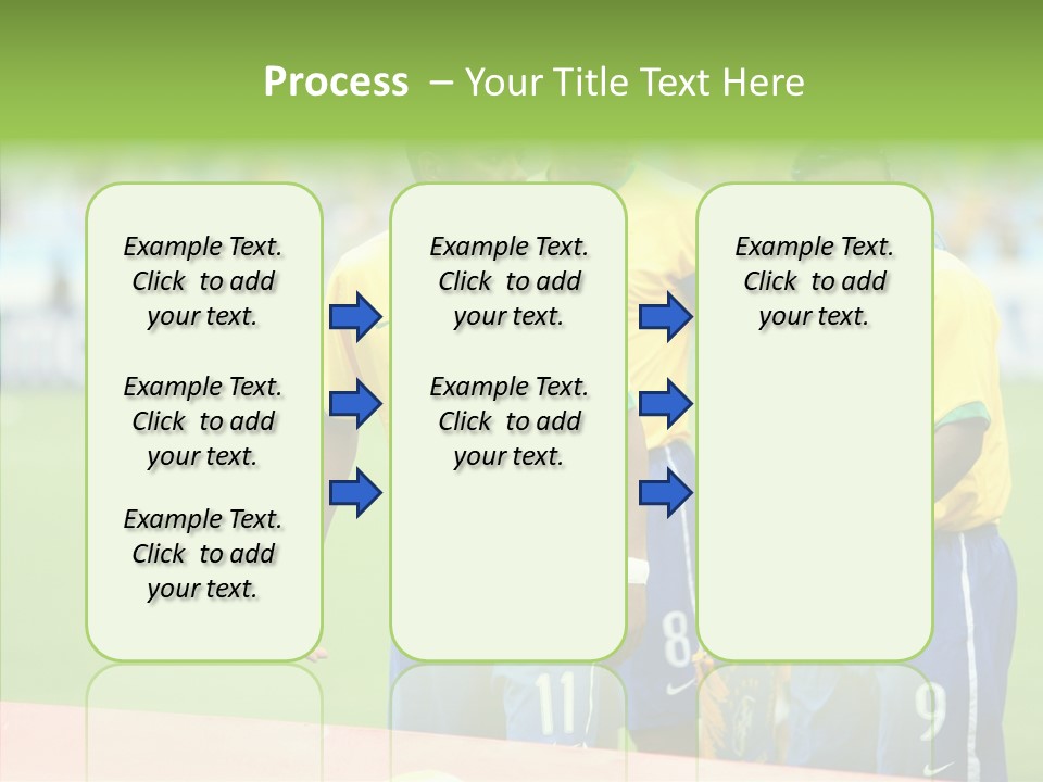 Touching White Background Close Up PowerPoint Template