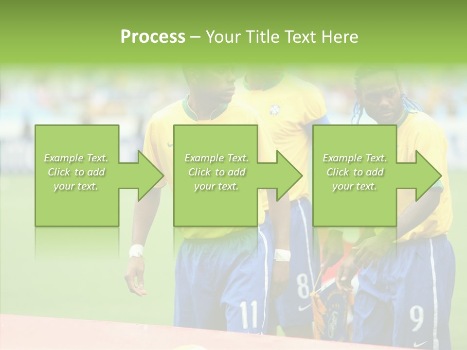 Touching White Background Close Up PowerPoint Template