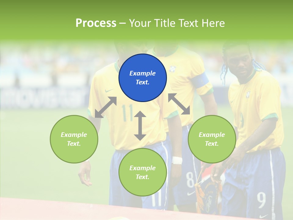 Touching White Background Close Up PowerPoint Template