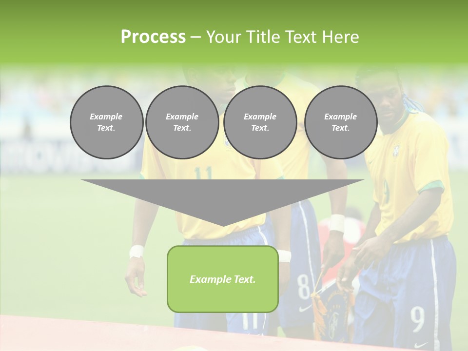 Touching White Background Close Up PowerPoint Template