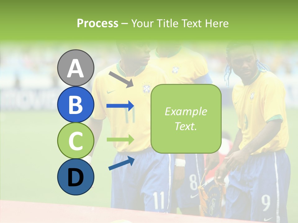 Touching White Background Close Up PowerPoint Template