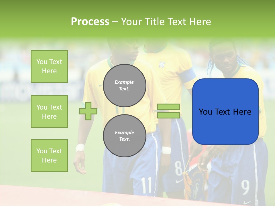 Touching White Background Close Up PowerPoint Template