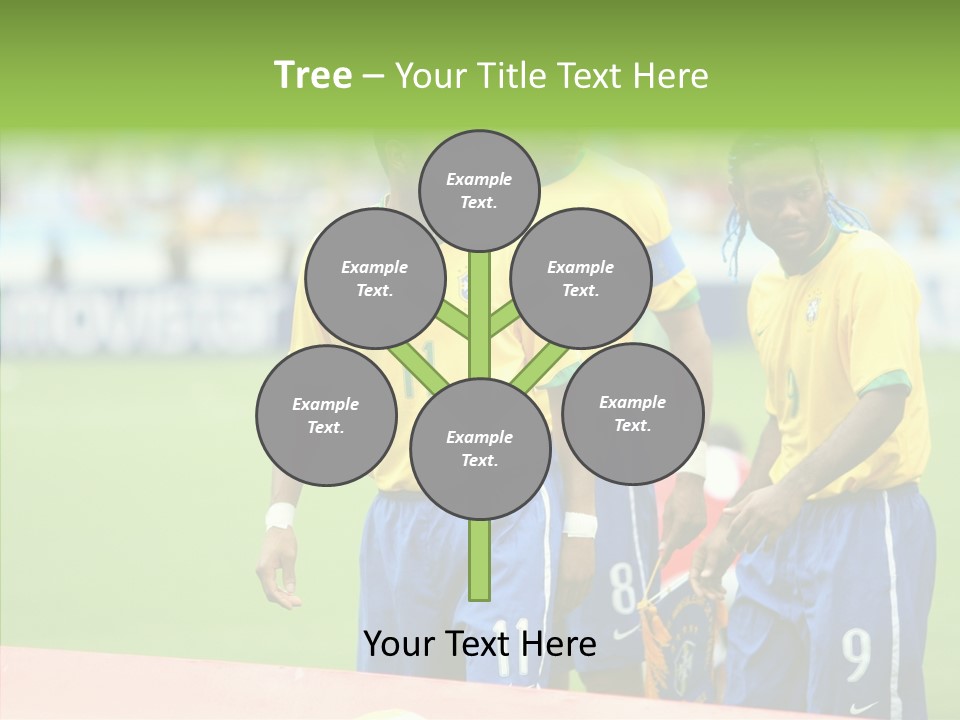 Touching White Background Close Up PowerPoint Template