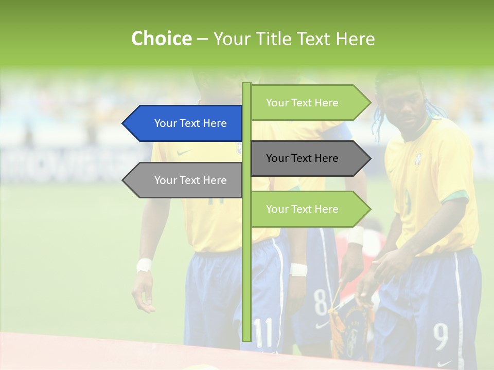 Touching White Background Close Up PowerPoint Template