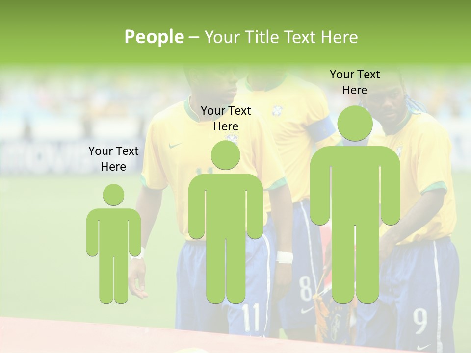 Touching White Background Close Up PowerPoint Template