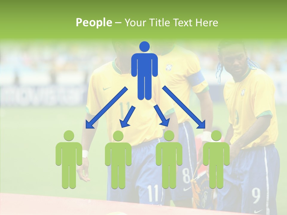 Touching White Background Close Up PowerPoint Template