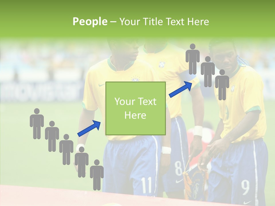 Touching White Background Close Up PowerPoint Template