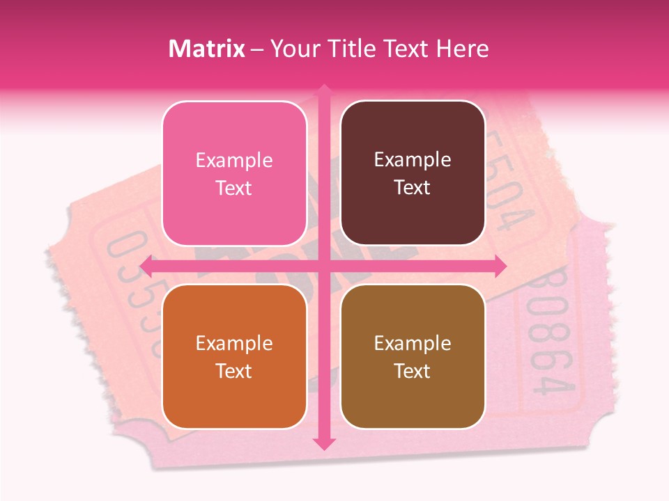 Female Touching Caregiver PowerPoint Template