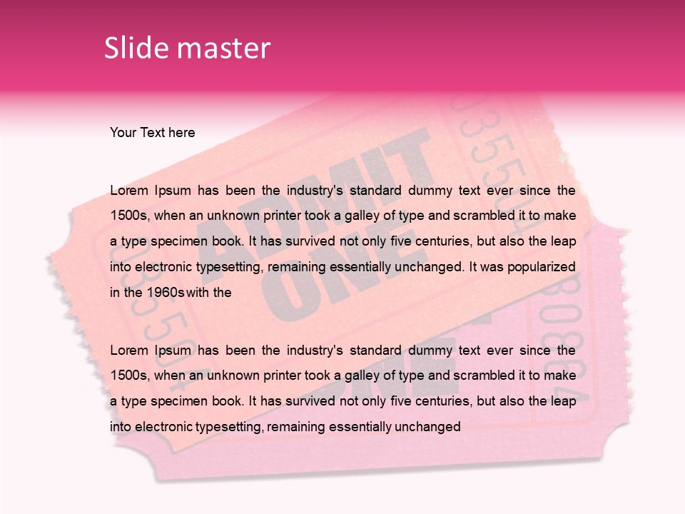 Female Touching Caregiver PowerPoint Template