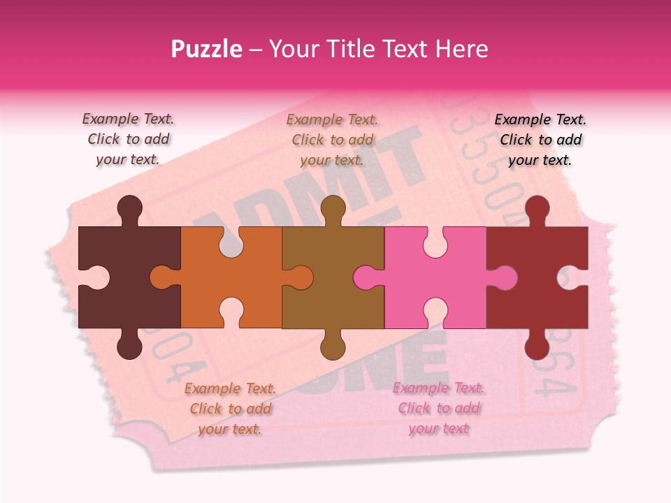 Female Touching Caregiver PowerPoint Template