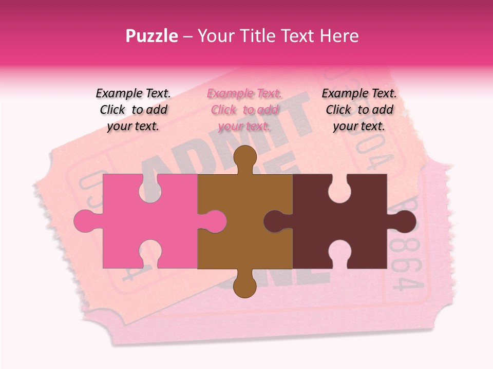 Female Touching Caregiver PowerPoint Template